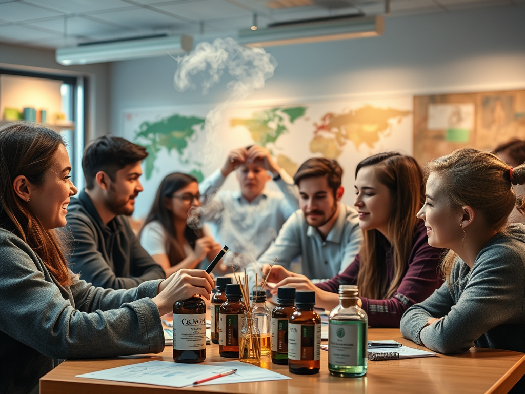 La percepción de un estímulo olfativo como fomento de la participación, motivación y pensamiento crítico en el alumnado del título superior de Guía, información y asistencias&nbsp;turísticas