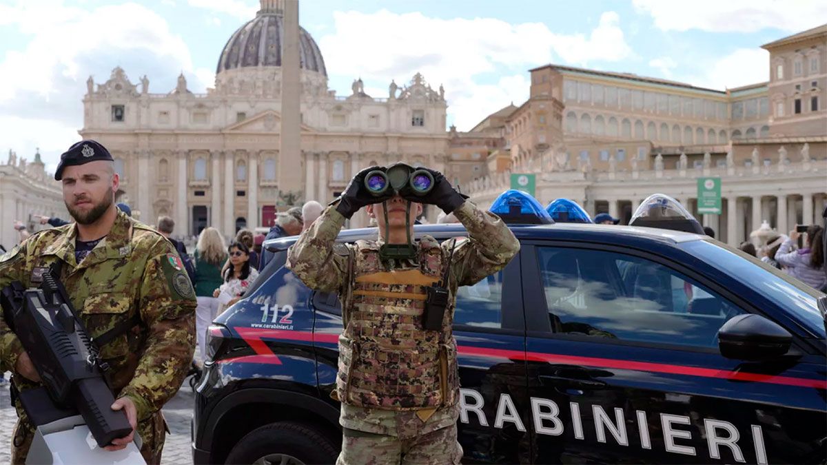 Evento global, riesgo profético: la seguridad en el corazón del cónclave papal